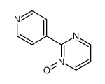 1-oxido-2-pyridin-4-ylpyrimidin-1-ium Structure