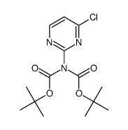 4-氯-2-[双(叔丁氧基羰基)氨基]嘧啶图片