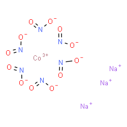 hexanitritocobaltate(III) Structure