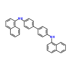 N,N'-Di(1-naphthyl)-4,4'-biphenyldiamine structure