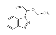 (1-ETHOXY-2-PROPENYL)BENZOTRIAZOLE, MIXTURE OF BT1 AND BT2 ISOMERS Structure