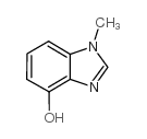 1-甲基-1H-苯并咪唑-4-醇结构式