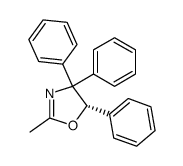 (S)-2-methyl-4,4,5-triphenyl-4,5-dihydrooxazole Structure