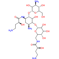 1,6'-Di-HABA Kanamycin A Structure