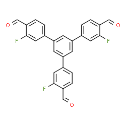 1,3,5-tris(3-fluoro-4-formylphenyl)benzene Structure