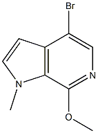 4-Bromo-7-methoxy-1-methyl-1H-pyrrolo[2,3-c]pyridine picture