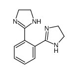 2-[2-(4,5-dihydro-1H-imidazol-2-yl)phenyl]-4,5-dihydro-1H-imidazole结构式