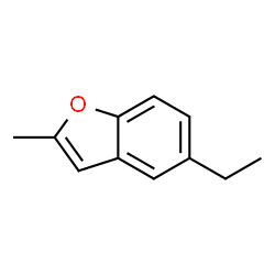 Benzofuran,5-ethyl-2-methyl-结构式