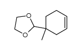 2-(1-methylcyclohex-3-en-1-yl)-1,3-dioxolane Structure