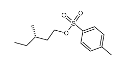 (S)-3-methylpentyl p-toluenesulfonate Structure