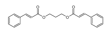 Cinnamic acid 1,3-propane diol diester Structure