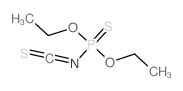 Phosphor(isothiocyanatido)thioicacid, O,O-diethyl ester (8CI,9CI) Structure