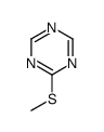 2-methylsulfanyl-1,3,5-triazine Structure