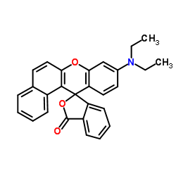 6'-(二乙氨基)-1',2'-苯并荧烷结构式