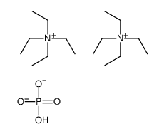 hydrogen phosphate,tetraethylazanium Structure