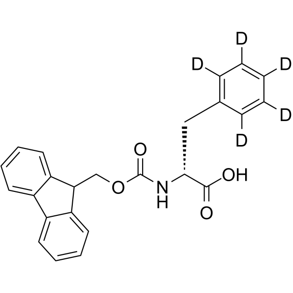 Fmoc-D-Phe-OH-d5 Structure