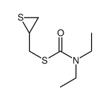 S-(thiiran-2-ylmethyl) N,N-diethylcarbamothioate结构式