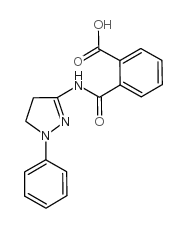 N-(1-PHENYL-4,5-DIHYDRO-1 H-PYRAZOL-3-YL)-PHTHALAMIC ACID picture