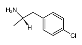 (S)-(+)-1-(4'-chloro)phenyl-2-propanamine Structure