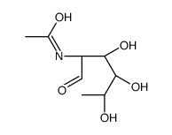 N-[(2R,3R,4R,5R)-3,4,5-trihydroxy-1-oxohexan-2-yl]acetamide Structure