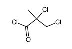 2,3-dichloro-2-methyl-propionyl chloride结构式