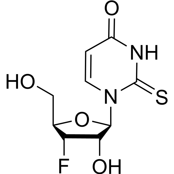 3’-Deoxy-3’-fluoro-2-thiouridine结构式