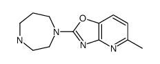 2-(1,4-diazabicyclo[3.2.2]nonan-4-yl)-5-methyl-[1,3]oxazolo[4,5-b]pyridine图片