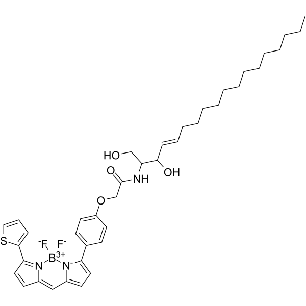 BODIPY TR Ceramide结构式