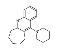 7,8,9,10-Tetrahydro-11-piperidino-6H-cyclohepta[b]quinoline Structure