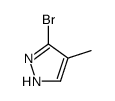 3-bromo-4-methyl-1H-pyrazole Structure