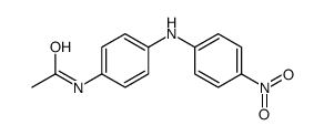 N-[4-(4-nitroanilino)phenyl]acetamide结构式