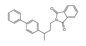 2-[3-(4-phenylphenyl)butyl]isoindole-1,3-dione Structure