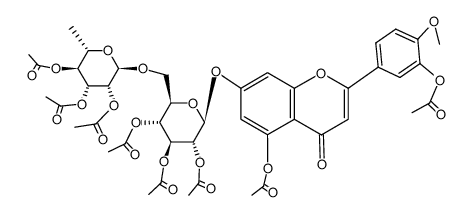 Diosmin octaacetate Structure