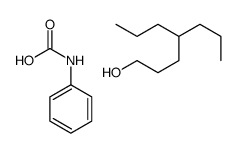 phenylcarbamic acid,4-propylheptan-1-ol Structure