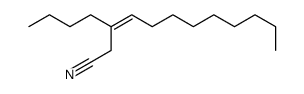 3-butyldodec-3-enenitrile结构式