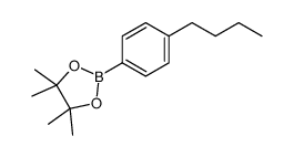 4-Butylphenylboronic acid pinacol ester Structure