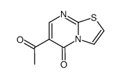 6-acetyl-thiazolo[3,2-a]pyrimidin-5-one Structure