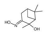 3-hydroxyimino-4,6,6-trimethylbicyclo[3.1.1]heptan-4-ol Structure