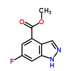 Methyl 6-fluoro-1H-indazole-4-carboxylate Structure