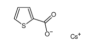 caesium thiophen-2-carboxylate Structure