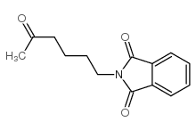 2-(5-OXO-HEXYL)-ISOINDOLE-1,3-DIONE structure