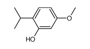 2-isopropyl-5-methoxyphenol Structure