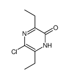 5-chloro-3,6-diethyl-1H-pyrazin-2-one Structure