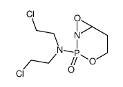 2-bis(2-chloroethyl)aminotetrahydro-2H-3,4-epoxy[1,3,2]oxazaphosphorine 2-oxide结构式