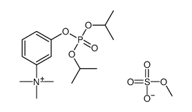 [3-di(propan-2-yloxy)phosphoryloxyphenyl]-trimethylazanium,methyl sulfate Structure