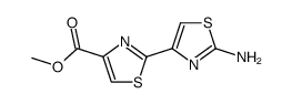 methyl 2'-amino-[2,4'-bithiazole]-4-carboxylate结构式