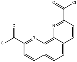 1,10-phenanthroline-2,9-dicarbonyl dichloride Structure