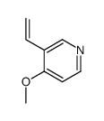 3-ethenyl-4-methoxypyridine结构式