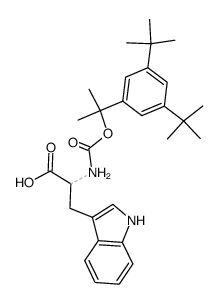 t-Bumeoc-Trp-OH Structure