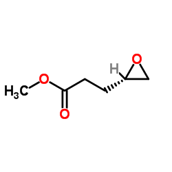 2-Oxiranepropanoic acid, methyl ester, (2S) Structure